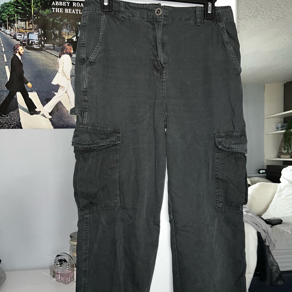 Cotton On cargo pants black size 4